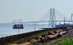 Bandra-Worli bridge in Mumbai, India